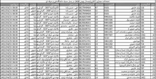 طلاعیه مهم برگزاری امتحانات 3